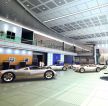 现代简约汽车展厅3d效果图