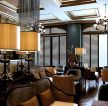 欧式古典风格咖啡厅装修效果图 