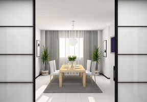 2023时尚家装8万三居室130平米装修效果图