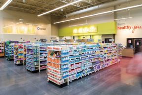 最新超市门面室内装修风格效果图片2023