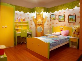 儿童房间装修实景图 创意儿童房装修