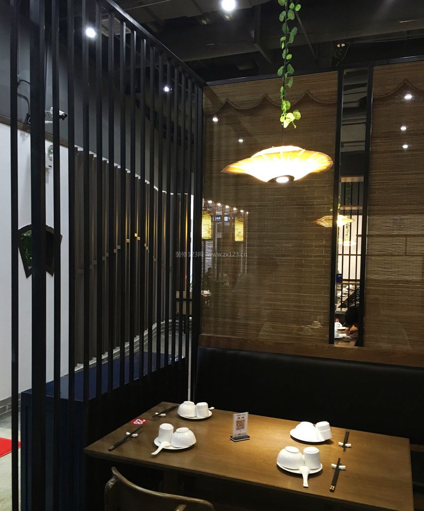 中餐馆门面室内装修装潢效果图片