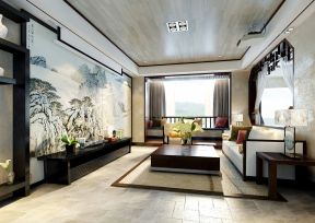 中式客廳燈具 室內(nèi)設(shè)計裝修效果圖