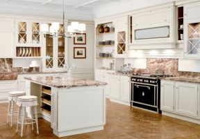 欧式小厨房 整体橱柜装修效果图片