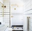 北欧风格装修设计宾馆卫浴效果图