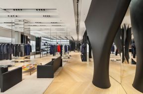韩国服装店装修图片 大型商场效果图