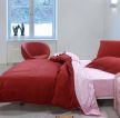 家居卧室红色沙发椅子装修设计效果图片