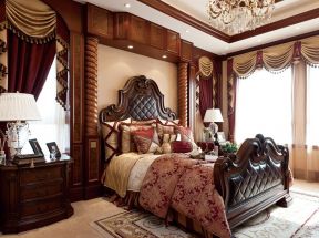 家居卧室设计图 美式古典风格
