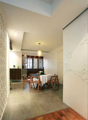 中式風(fēng)格家居圖 簡約餐廳裝修效果圖