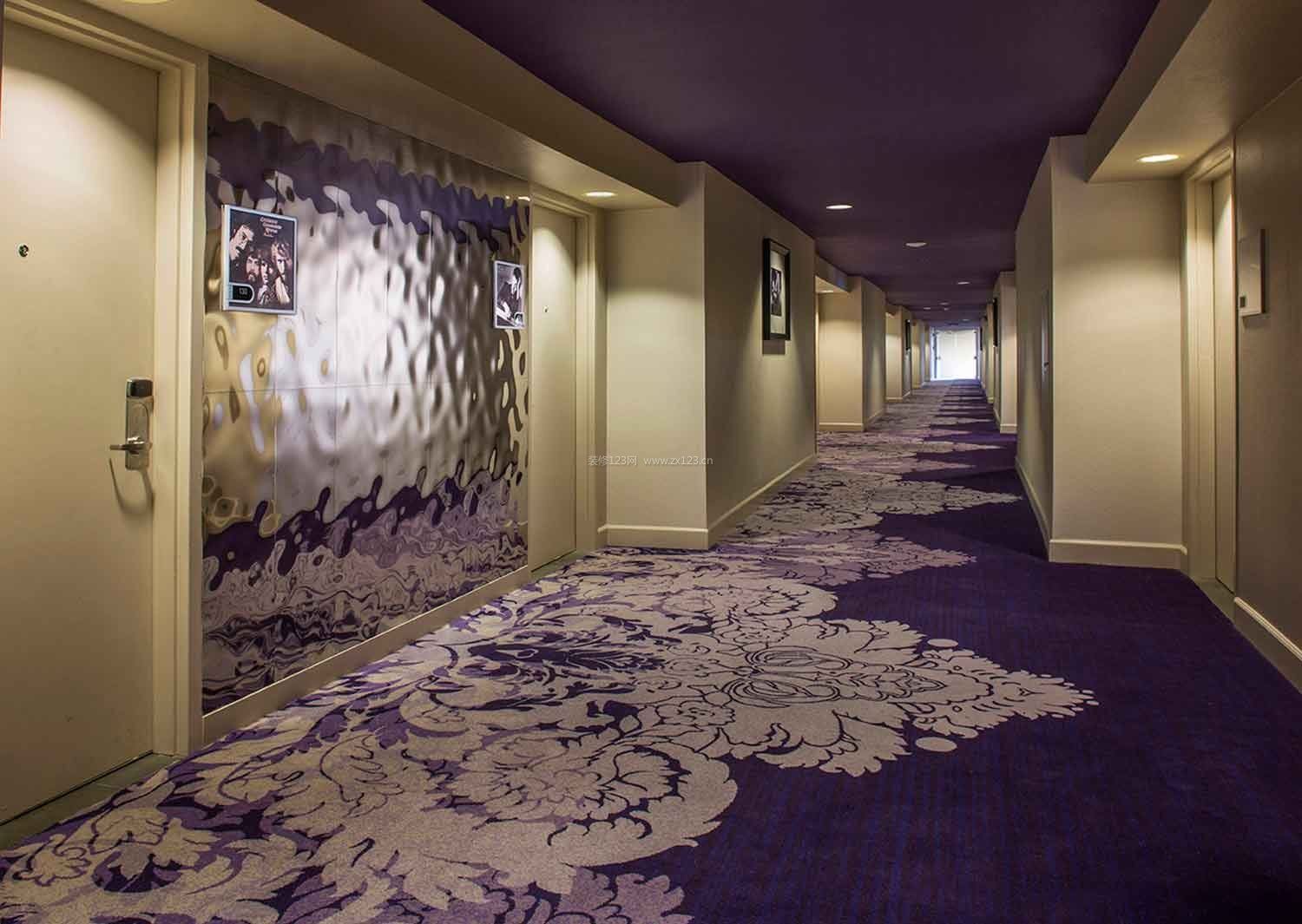 宾馆走廊装修效果图赏析