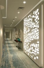 宾馆走廊创意背景墙设计效果图