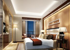 三室一廳中式 簡約臥室設(shè)計