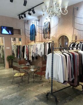 服装店装修图片 时尚男装店面装修图