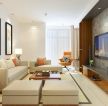 2023最新现代室内客厅布艺沙发装修效果图片