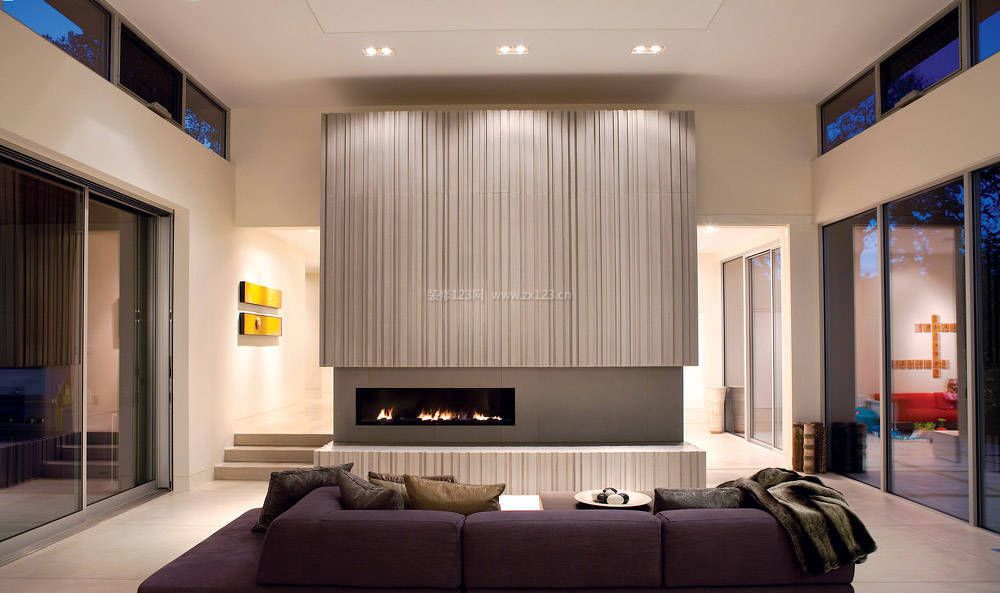 豪华现代风格家装客厅设计效果图大全
