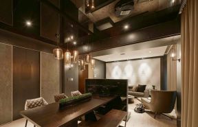 兩室兩廳現(xiàn)代風格 客廳餐廳隔斷裝修效果圖