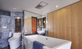 小户型经典设计 浴室柜效果图