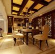 别墅室内设计豪华欧式餐厅装修效果图片