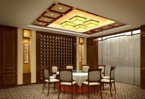 小型餐廳設(shè)計(jì)圖片 中式風(fēng)格裝修效果圖餐廳