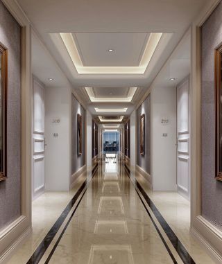 现代欧式风格走廊设计