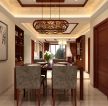 中式风格家居设计中式餐桌摆放效果图