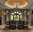 中式风格家居别墅设计中式餐桌