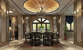 中式餐桌 中式风格家居设计