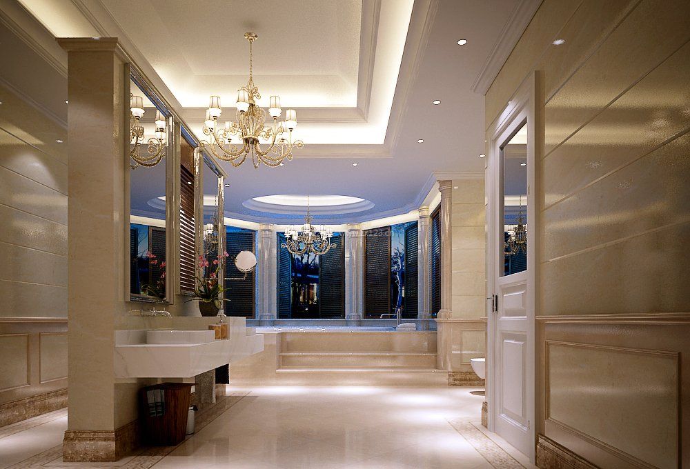 时尚家居欧式浴室装修效果图片