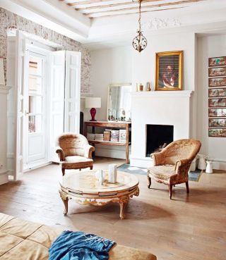 北欧风格客厅沙发椅设计装修效果图片