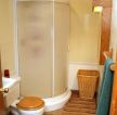 小空间卫生间玻璃淋浴间装修效果图