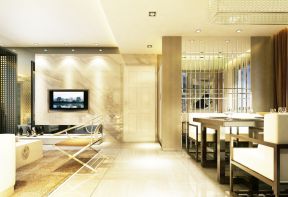 簡約餐廳風(fēng)格 現(xiàn)代中式風(fēng)格餐廳效果圖