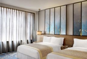 中式酒店设计元素宾馆装修设计图
