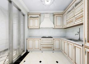 新式厨房 欧式家装设计效果图