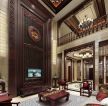 新中式别墅客厅设计方案图片