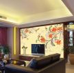 现代中式客厅电视背景墙设计图片欣赏