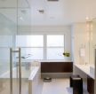 现代室内装修卫生间浴缸效果图片