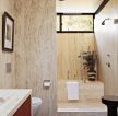 现代简约风格别墅卫生间瓷砖