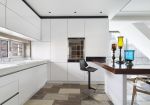 现代100平米简约风格厨房吧台设计效果图