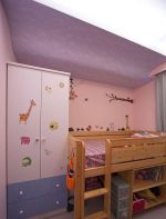 家装儿童房实木家具设计摆放图片