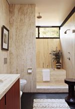 现代简约风格别墅卫生间瓷砖