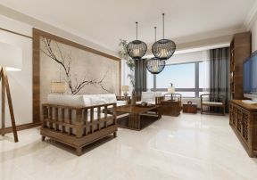中式家具客廳 家居室內(nèi)設(shè)計(jì)效果圖