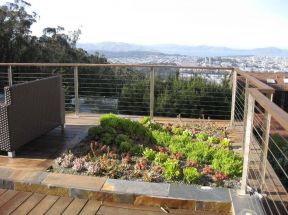 露天阳台花园设计 阳台花园设计装修效果图片