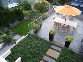 露天阳台花园设计 三层超大别墅户型图