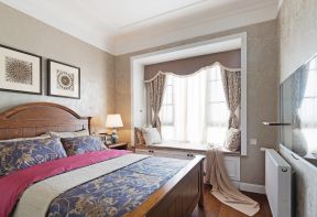 小房间卧室布置 简约美式风格效果图