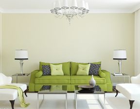 最新小户型客厅样板房组合沙发装修效果图片