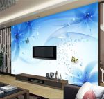 现代简约风格客厅流行电视墙造型