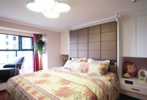 一室一厅小户型 床头背景墙装修效果图片