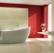 现代简约主义风格浴室设计效果图片