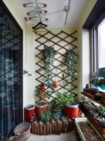 家装阳台设计盆栽植物图片