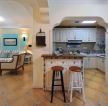 地中海装饰风格40平米小户型厨房